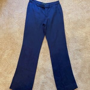 Ralph Lauren.  Blue.  Linen.